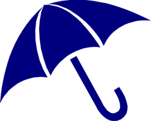 300x240 Navy Umbrella Clipart Clip Art