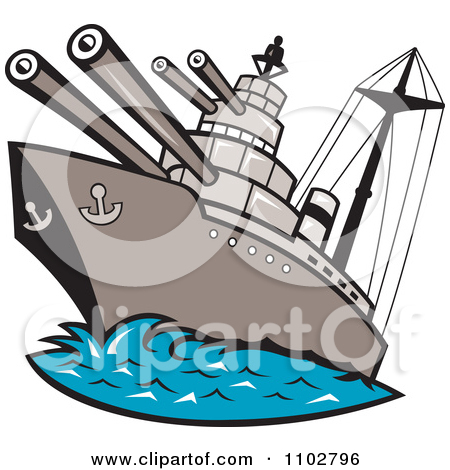 450x470 War Ship Clipart