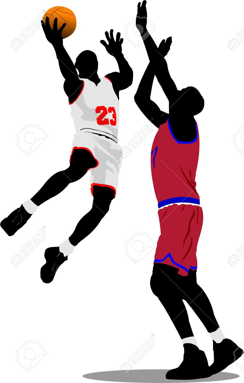 827x1300 Dunking Basketball Clip Art Clipart Collection