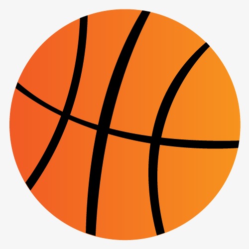 500x500 Flat Basketball, Yellow, Movement, Nba Png Image And Clipart