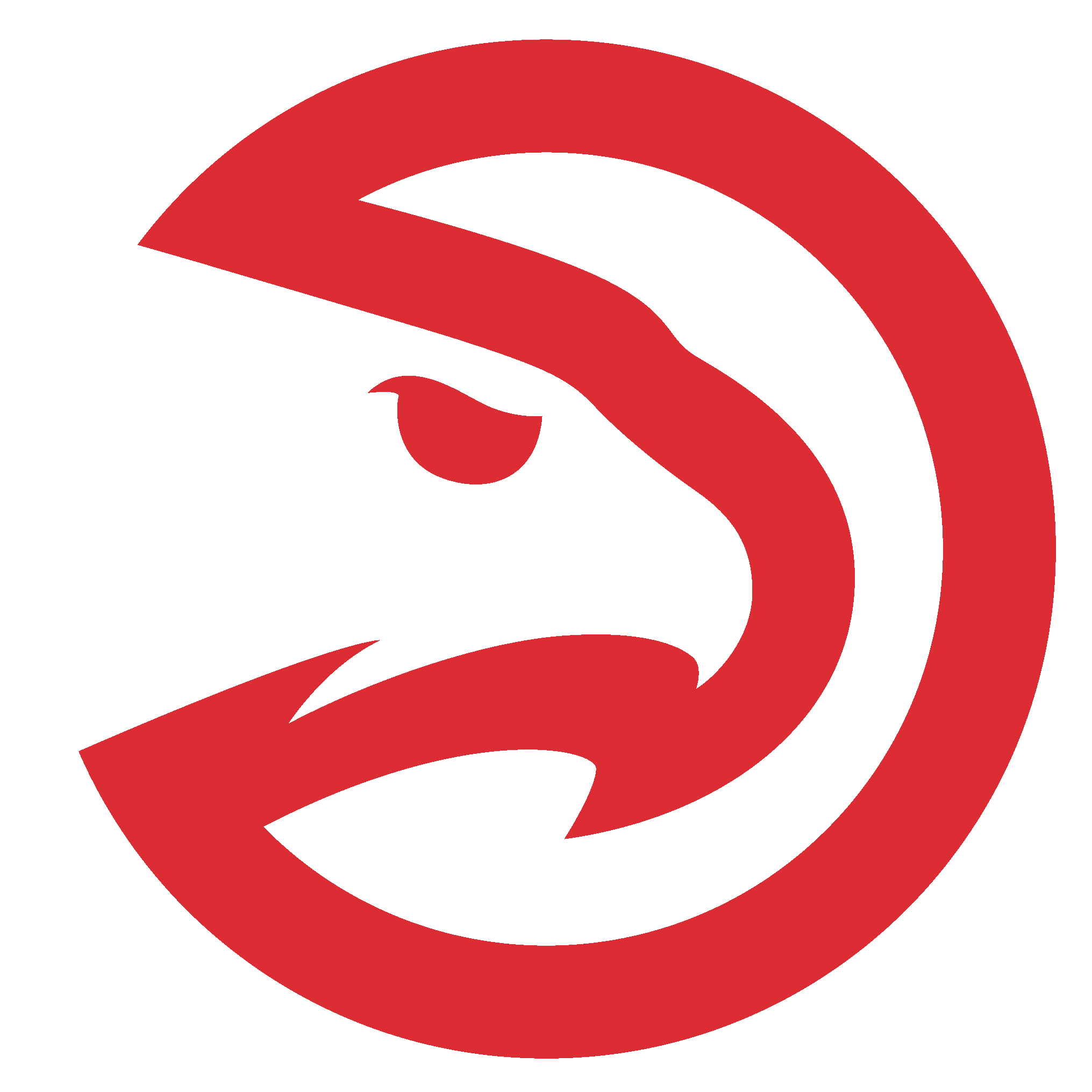 2031x2031 Nba Atlanta Hawks Logo (New) Vector Eps Free Download, Logo, Icons