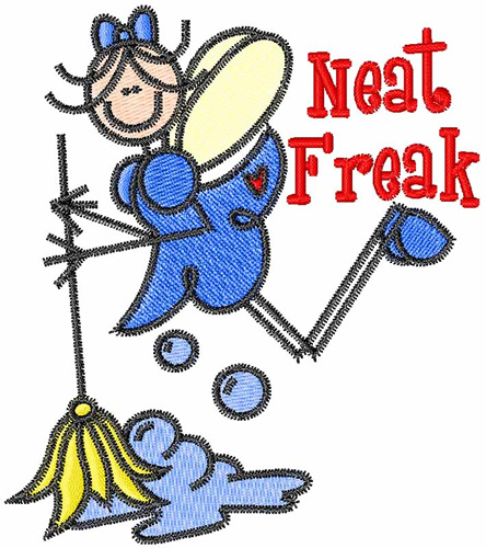 444x500 Neat Freak Embroidery Design Annthegran