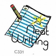 220x220 Neat Handwriting Clipart