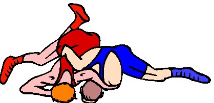 418x202 Top 71 Wrestling Clip Art