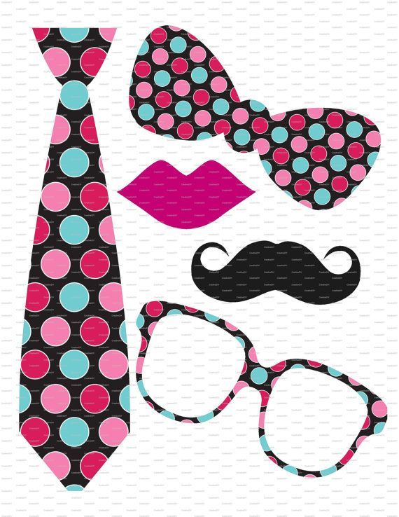 570x738 Photo Booth Props Tie