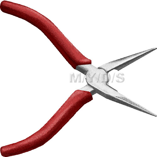 500x500 Needle Nose Pliers Clipart