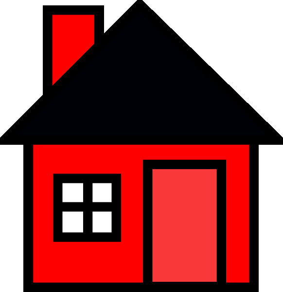 582x599 House Line Art Clipart Houses Clip Art Set Houses Clipart Cute