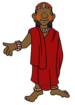 257x360 Free Africa Clip Art By Phillip Martin