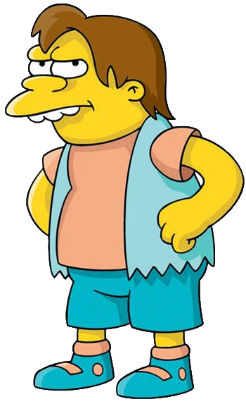 350x573 Nelson Muntz The Simpsons Springfield Bound Fandom Powered By