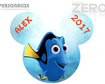 340x270 Disney Bruce Mickey Head Finding Nemo Clipart Personalize