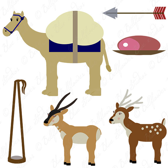 570x570 The Liahona And The Broken Bow Digital Clipart