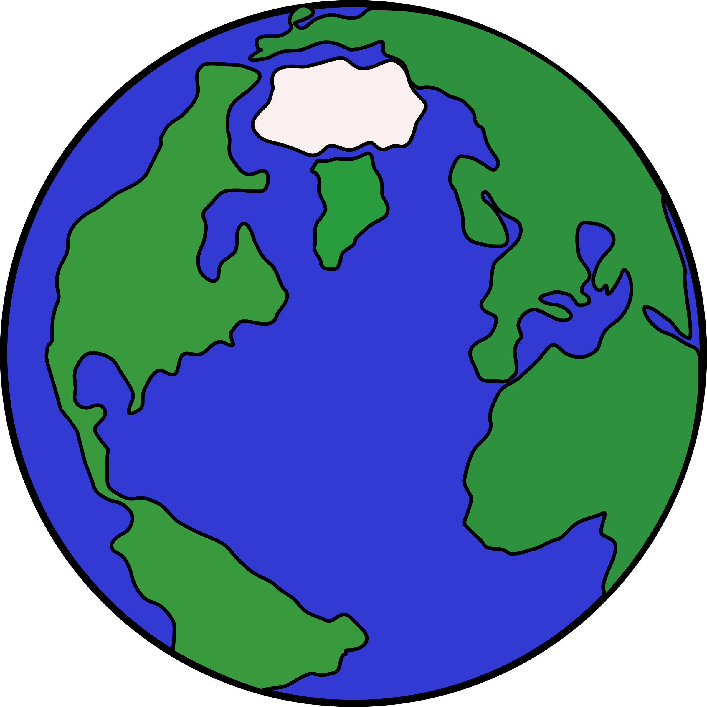 2400x2400 Planet Clip Art Hostted 2