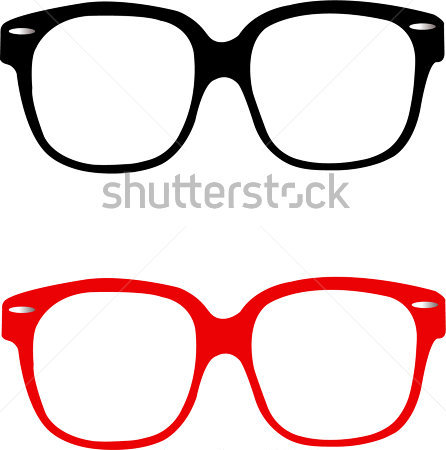 446x450 Nerd Glasses With Tape Clipart