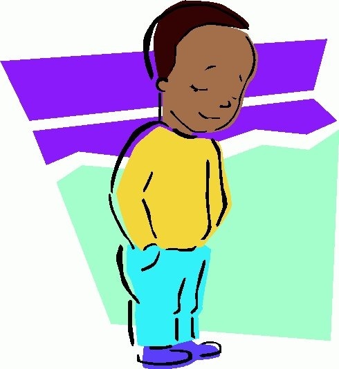 490x534 Nerves Clipart Timid Person