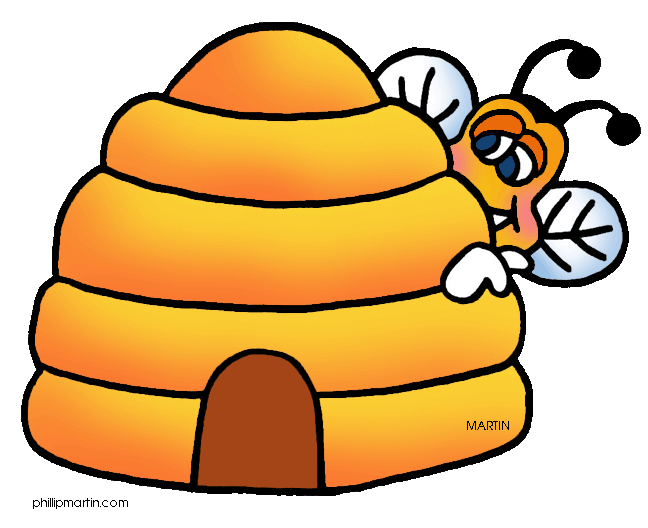648x528 Clip Art Of Bees Nest Clipart Bee Pencil And In Color