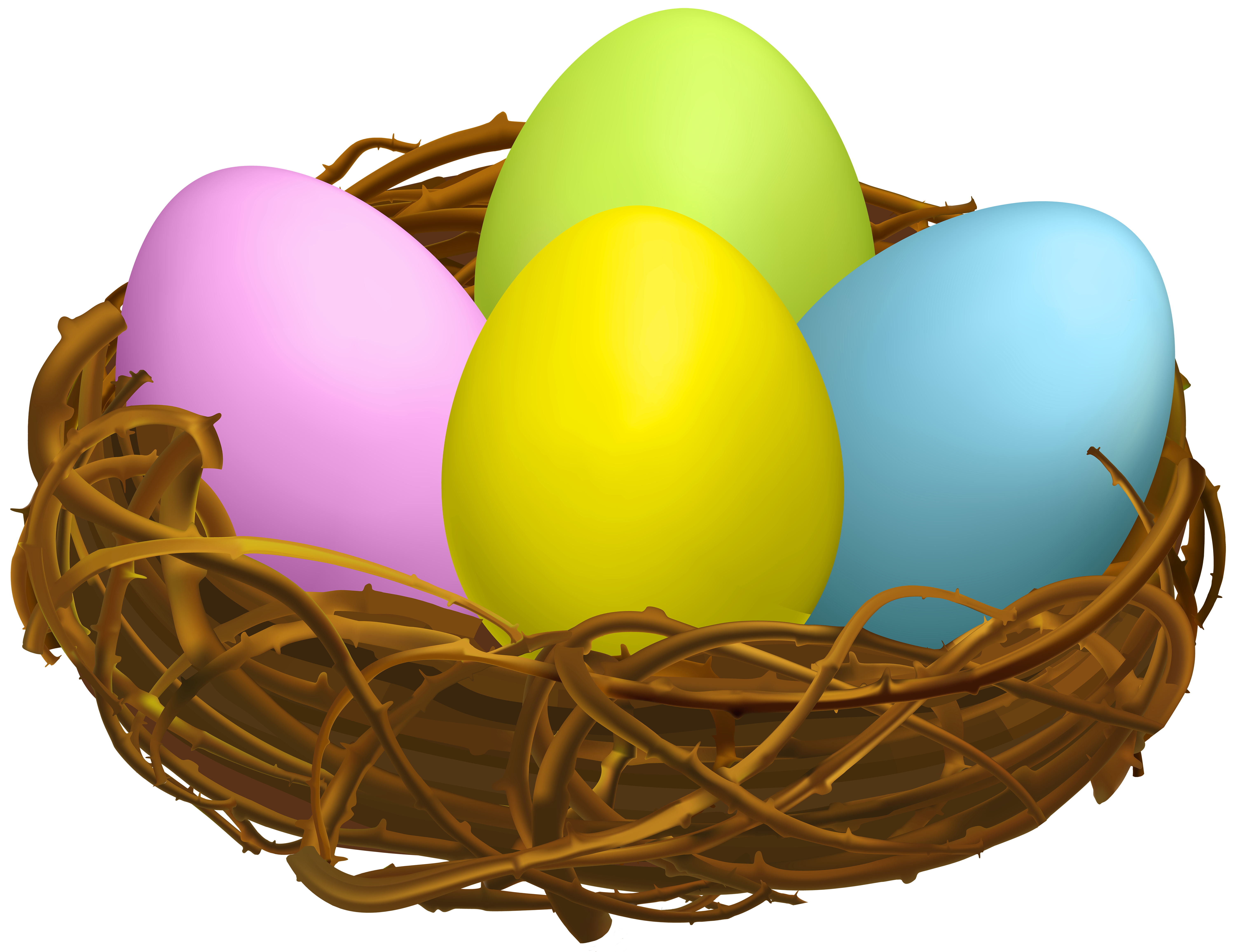 6000x4620 Easter Egg Nest Transparent Png Clip Artu200b Gallery Yopriceville