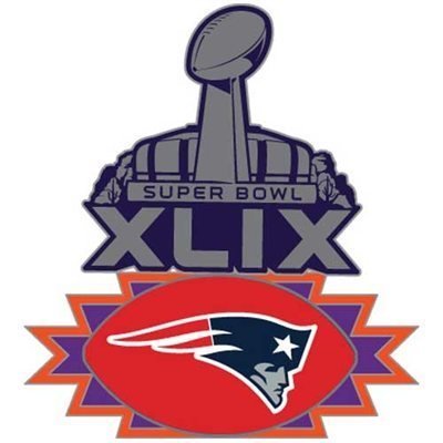 400x400 New England Patriots 2015 Super Bowl Xlix Pin