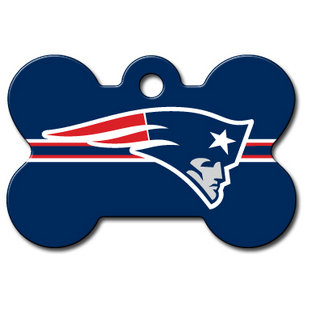 310x310 New England Patriots Nfl Pet Id Tag