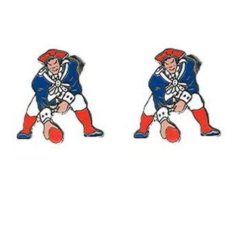 338x338 Patriots Throwback Earrings