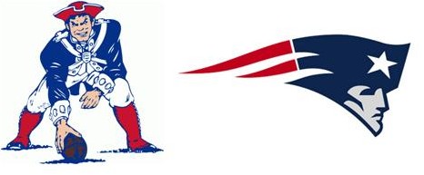 466x193 New England Patriots Logo Design Amp The Bottom Line