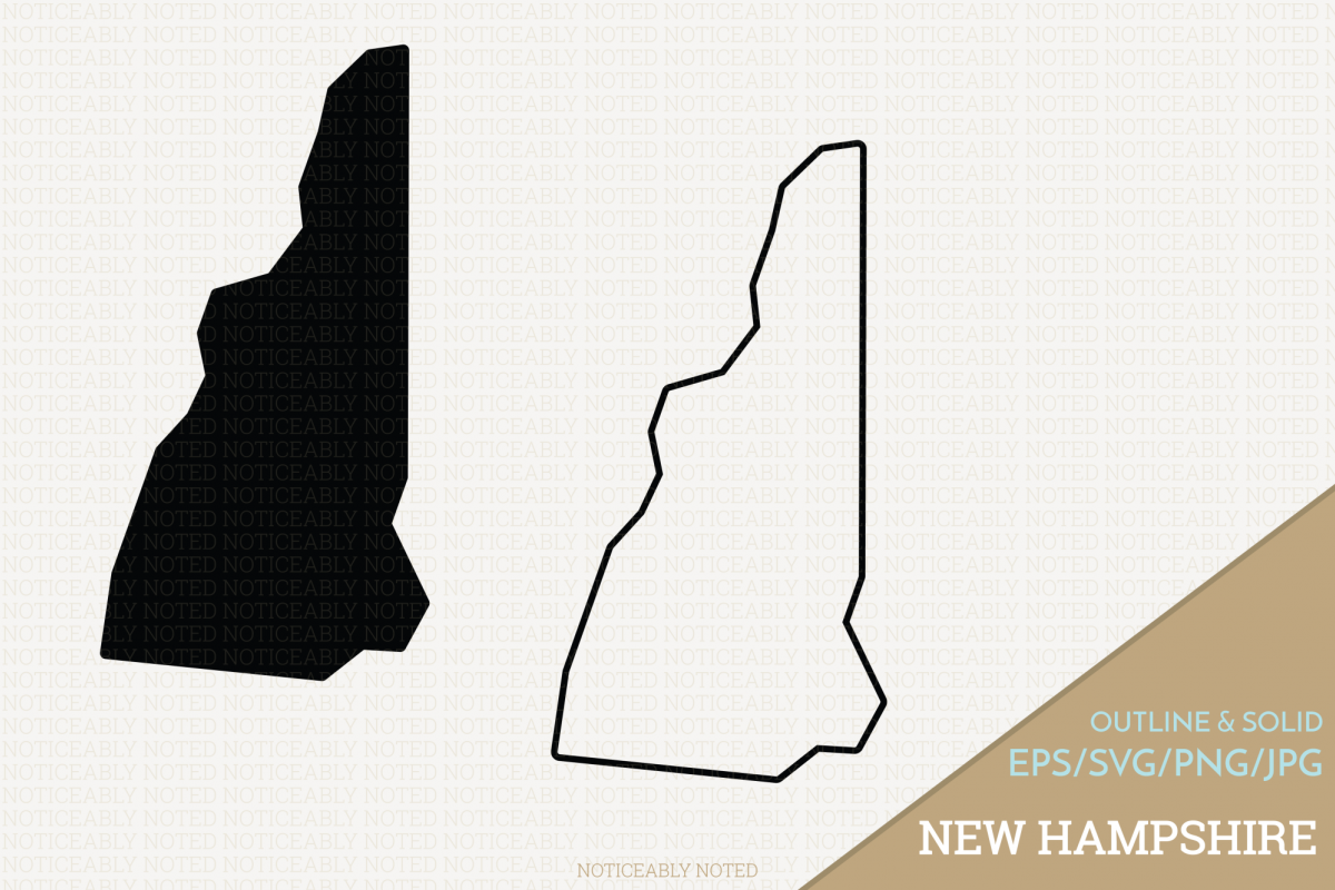 1200x800 New Hampshire Vector Clip Art By Noti Design Bundles