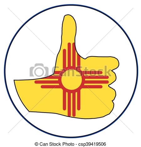 450x470 New Mexico Flag Vector Clipart Eps Images. 331 New Mexico Flag