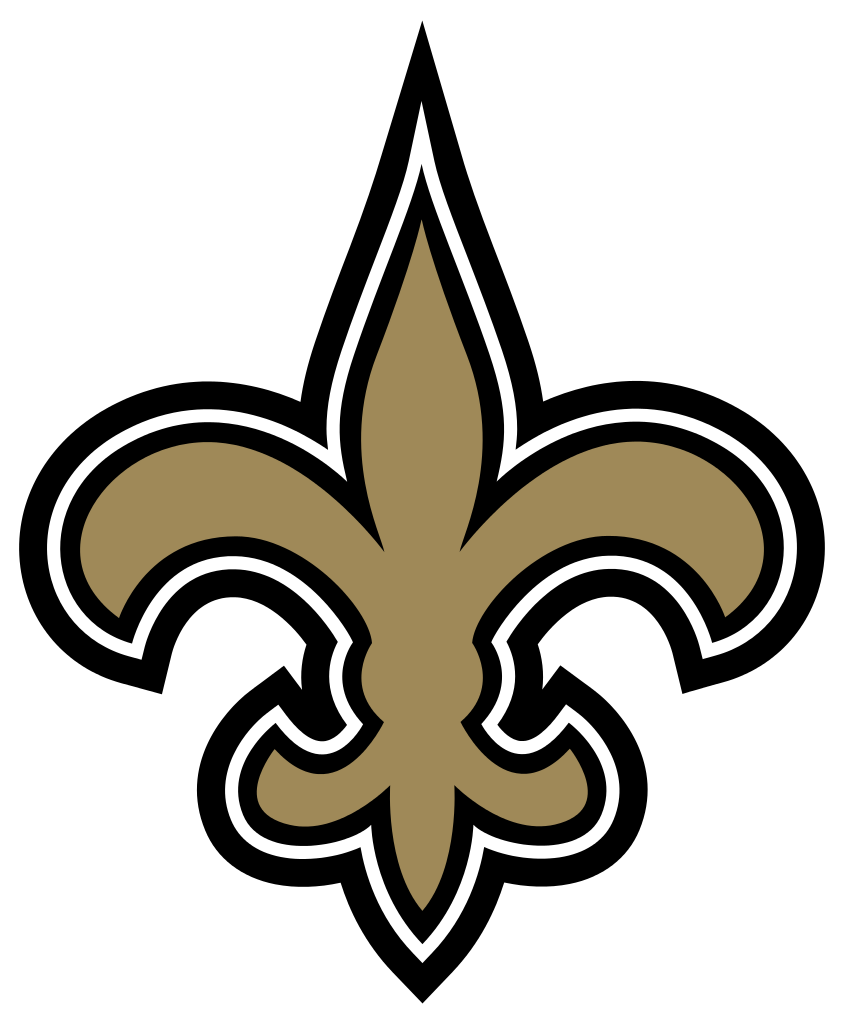 844x1024 New Orleans Saints Symbols Free Clip Art