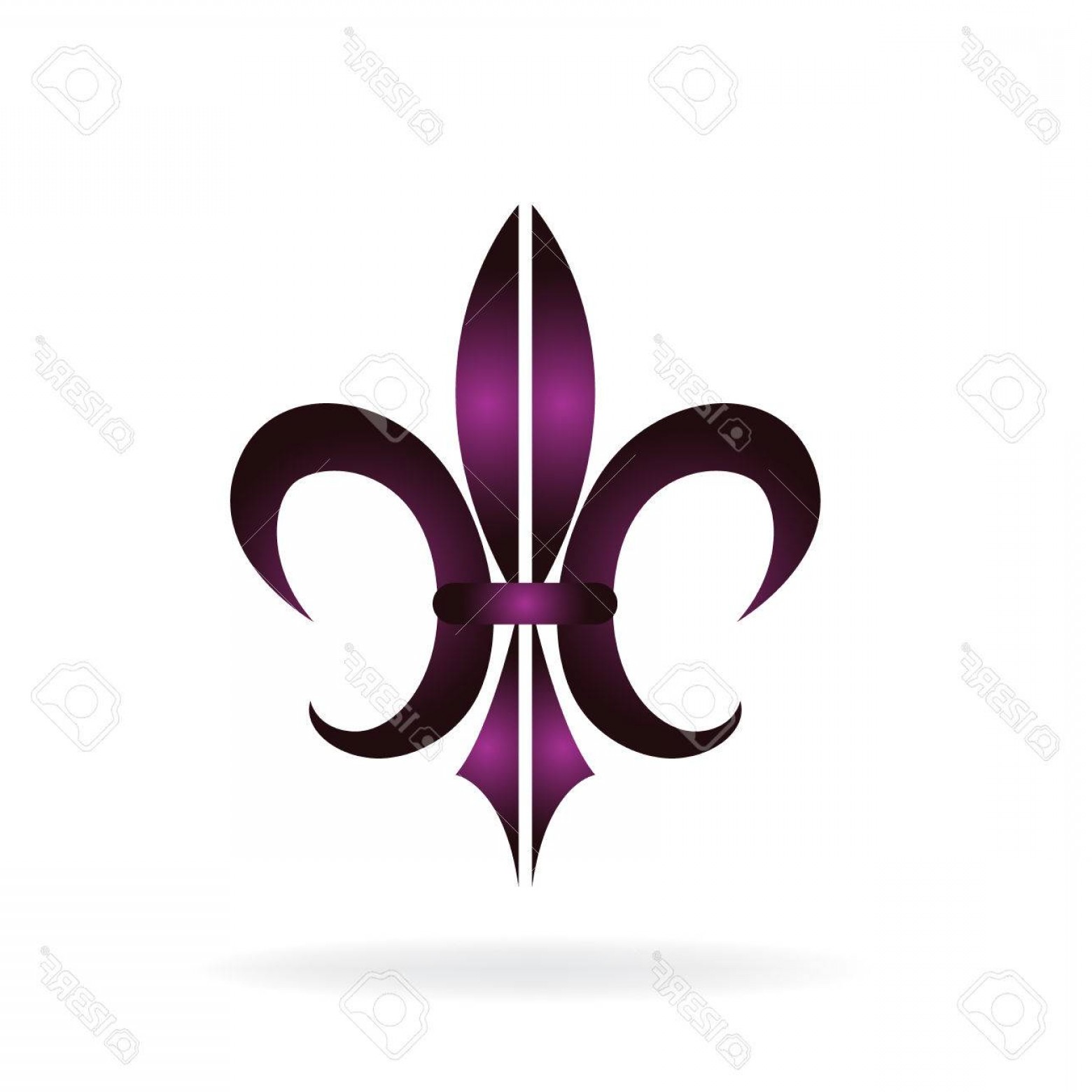 1560x1560 Photostock Vector Fleur De Lis New Orleans Symbol Flower Logo Icon