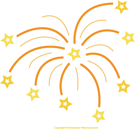 448x427 Fireworks New Year 2017 Clip Art 8675434