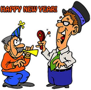 296x291 Free New Year Clipart