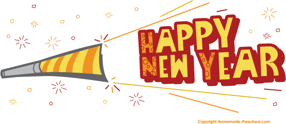 578x251 New Year Fireworks Clip Art Happy New 6 Image