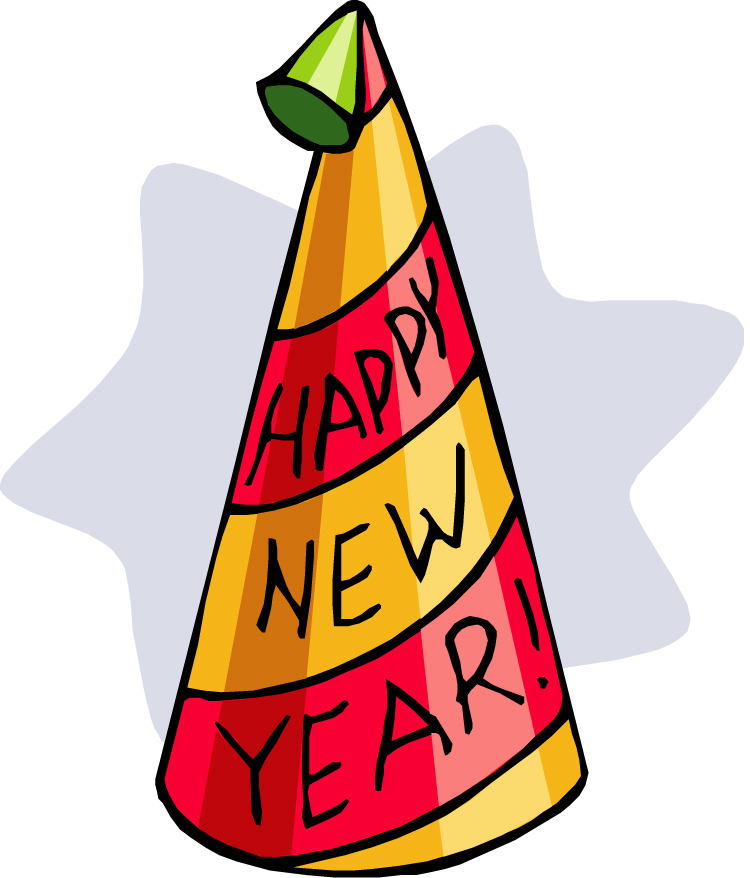 750x878 New Years Eve Hat Clip Art Clipart