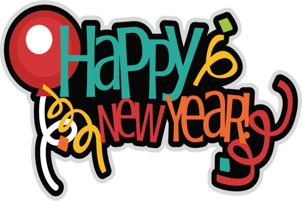 600x400 Happy New Year Clipart Png