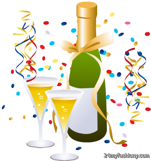 500x534 New Year Eve Clip Art 2017 Happy Holidays!