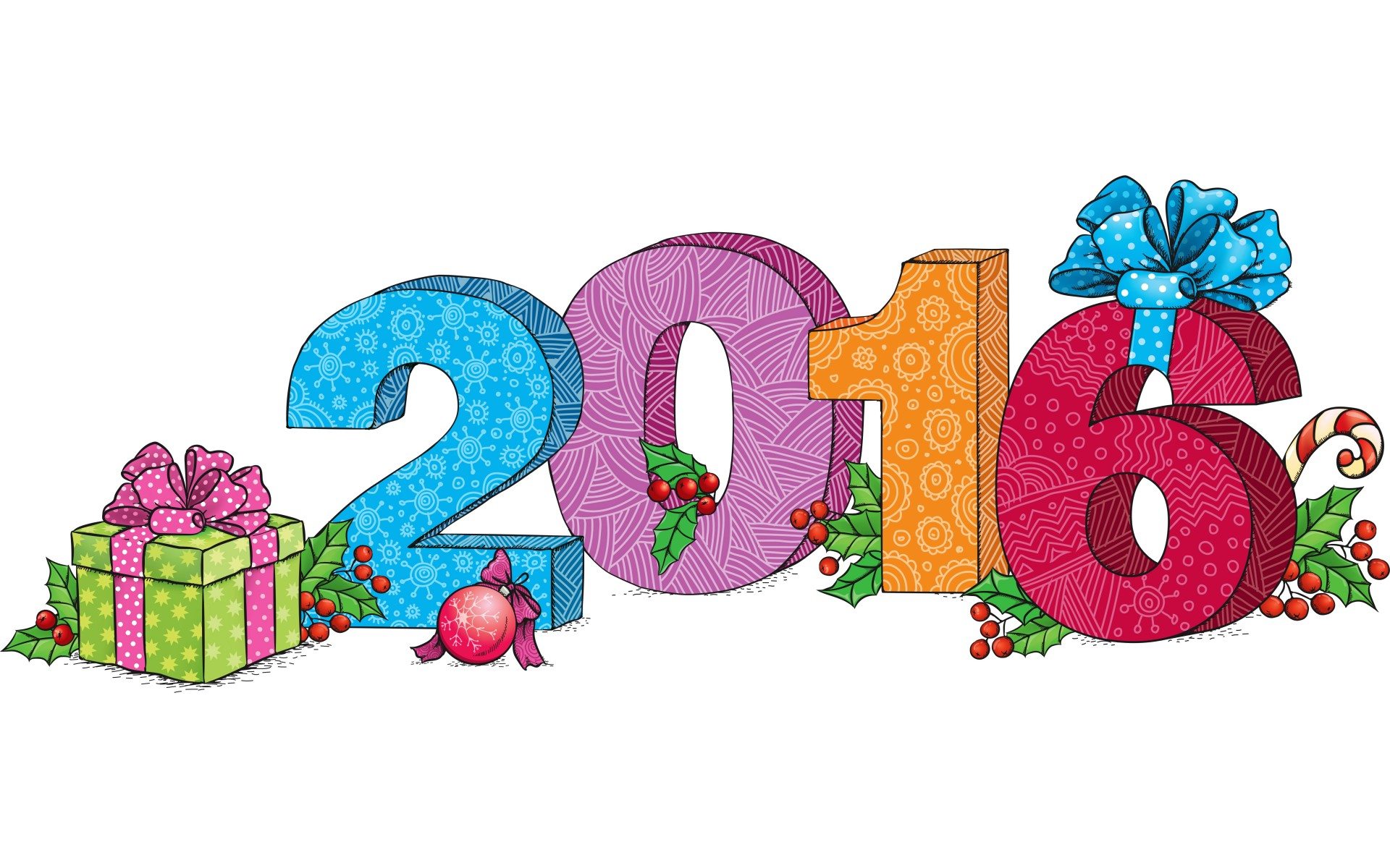 1920x1200 New Year Clipart 2016