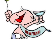 220x165 Free Animated New Years Clip Art Clipart