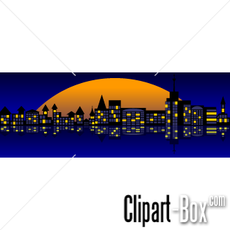 324x324 Best City Skyline Clip Art