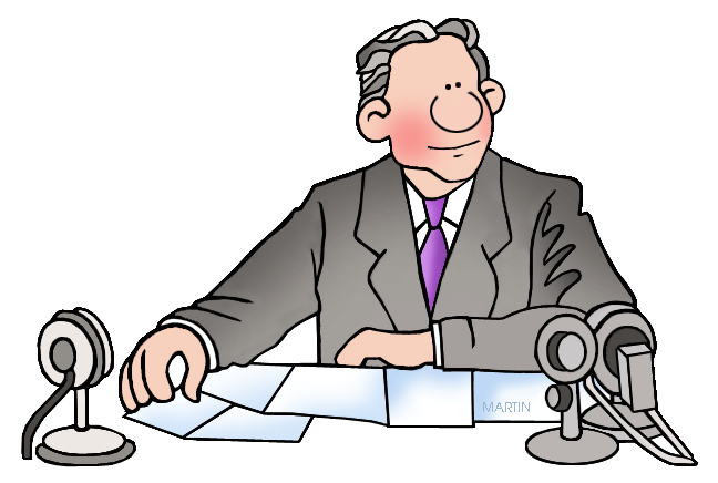 648x436 United States Clip Art By Phillip Martin, Famous People From New