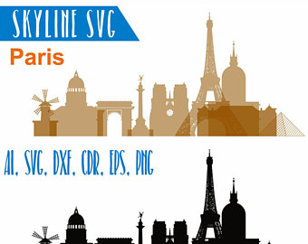 340x270 London Skyline Svg Great Britain Svg London City Silhouette