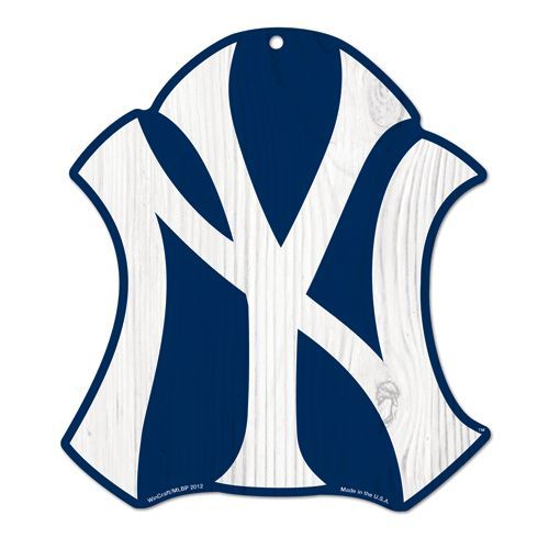 500x500 New York Yankees Sign Logo Vintage Sign Shack Wood Signs