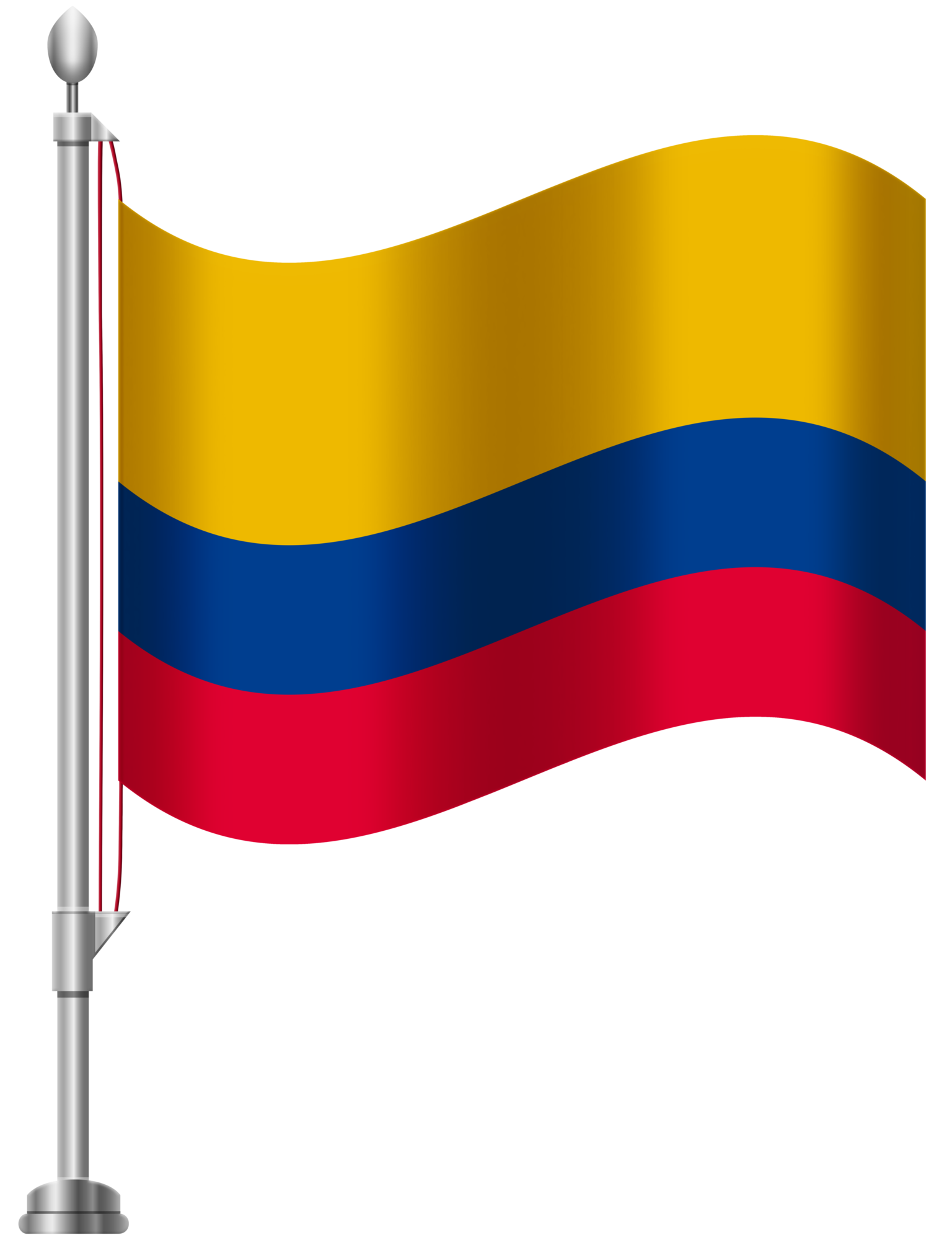 1536x2000 Colombia Flag Png Clip Art