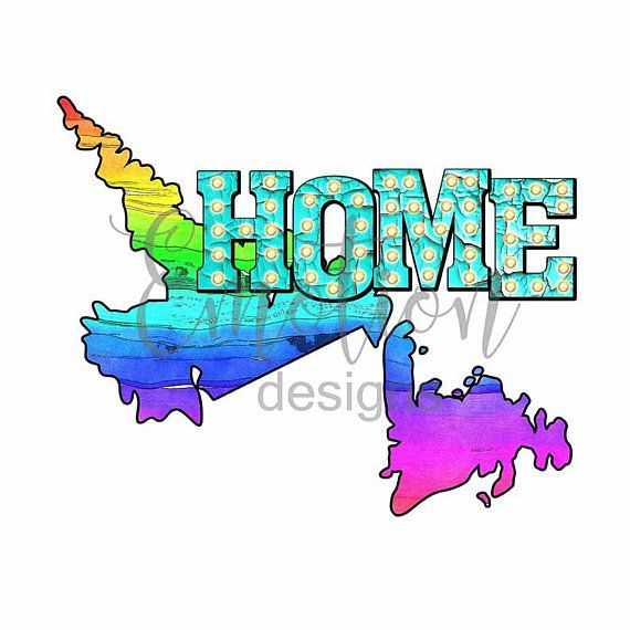 570x570 Home, Province, Newfoundland And Labrador, Canada, Clipart