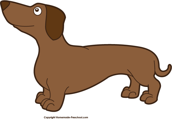 569x394 Dachshund Puppy Cliparts