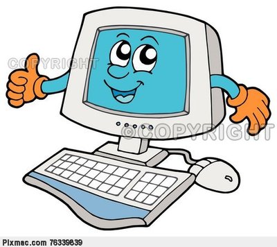 400x356 Clipart Computer Newspaper