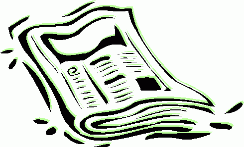 490x297 Clip Art Newspaper Clipart Panda