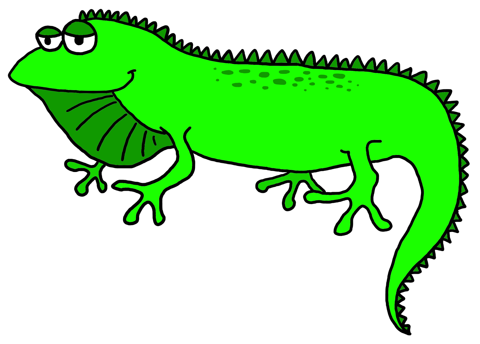 1600x1148 Free Iguana Clipart