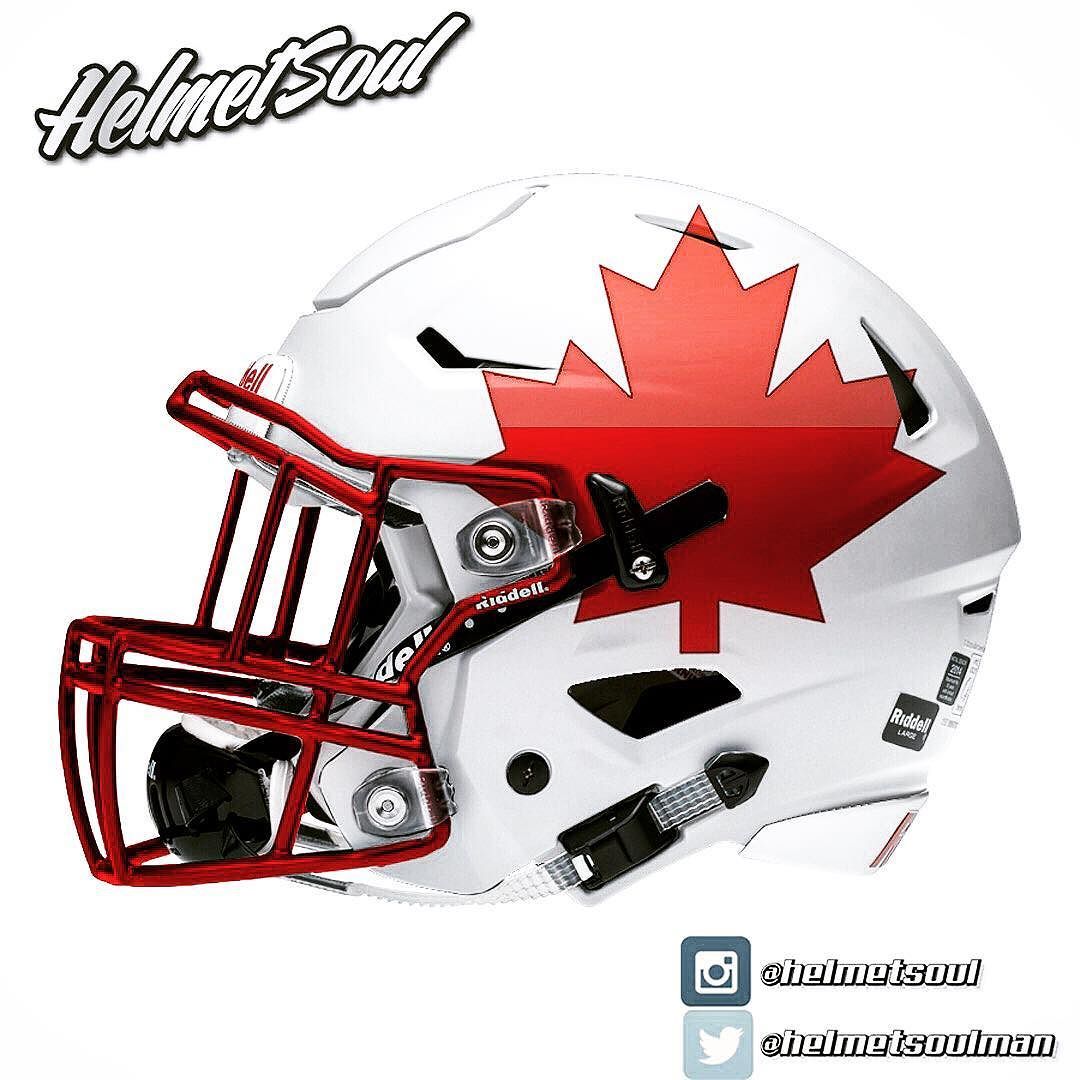 1080x1080 Canada C.f.l. Football Helmets, Nfl Football