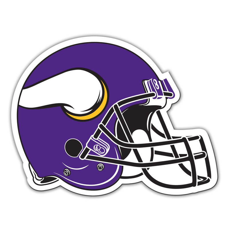 800x800 Vikings 8 Helmet Magnet