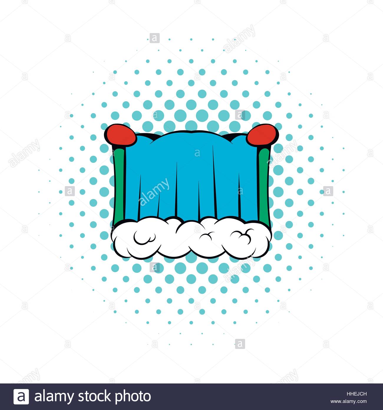 1300x1390 Niagara Falls Icon, Comics Style Stock Vector Art Amp Illustration