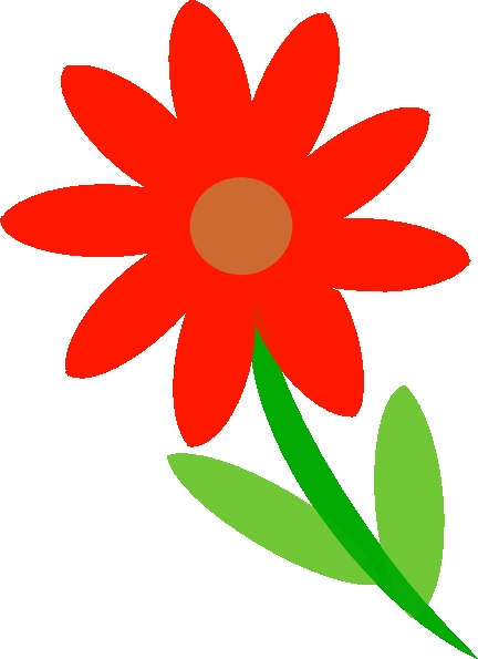 432x595 Nice Flower Clipart
